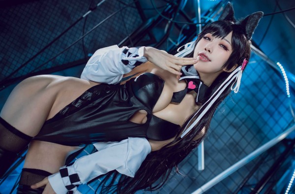 050 - 水淼aqua-碧蓝航线 爱宕犬 同人机车