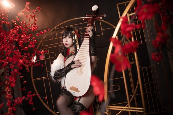 无颜小天使wy NO.016 碧蓝航线 大凤红旗袍